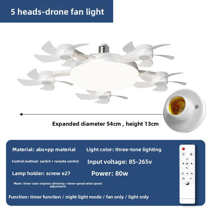 Ceiling Fan Light with Variable Frequency Motor