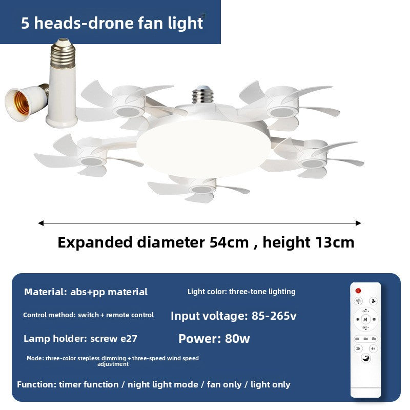 Ceiling Fan Light with Variable Frequency Motor
