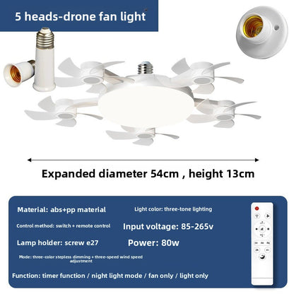 Ceiling Fan Light with Variable Frequency Motor
