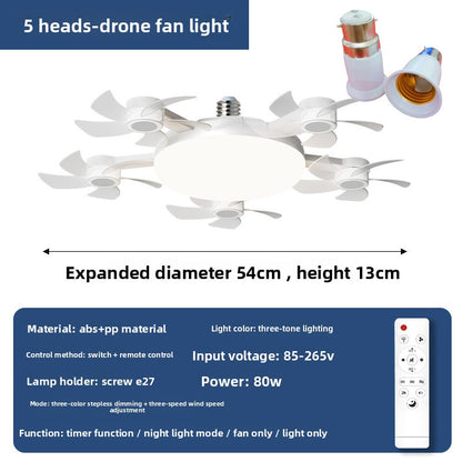 Ceiling Fan Light with Variable Frequency Motor