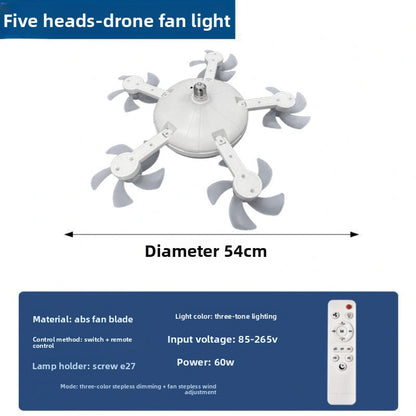 Ceiling Fan Light with Variable Frequency Motor