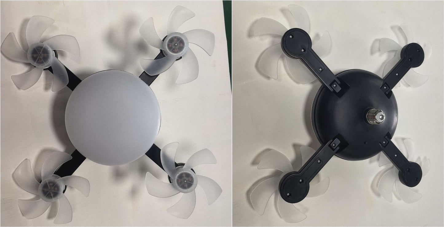 Ceiling Fan Light with Variable Frequency Motor
