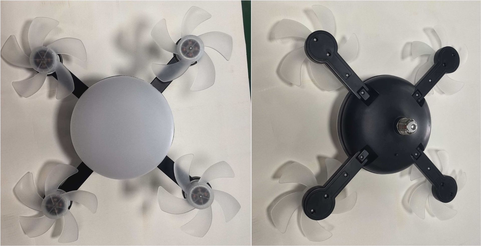 Ceiling Fan Light with Variable Frequency Motor