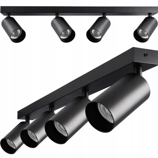 Ceiling LED spotlights and track lights
