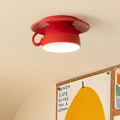 Bright red-warm light