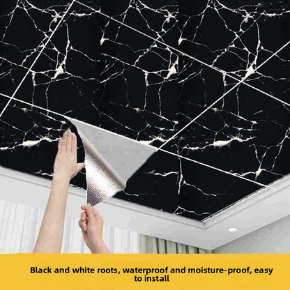 Ceiling self-installation stickers