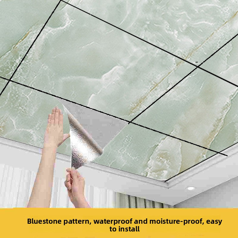 Ceiling self-installation stickers