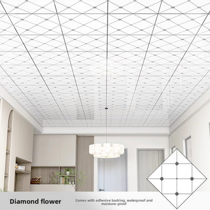 Ceiling self-installation stickers