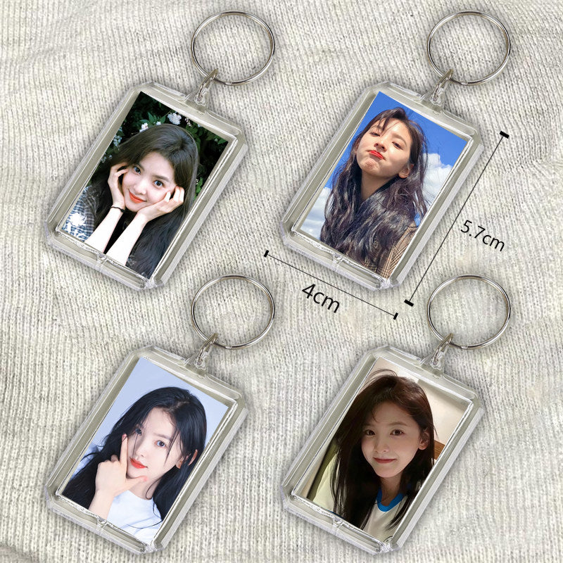 Celebrity Acrylic Keychain Pendant