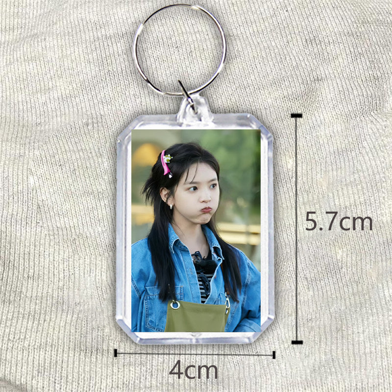 Celebrity Acrylic Keychain Pendant