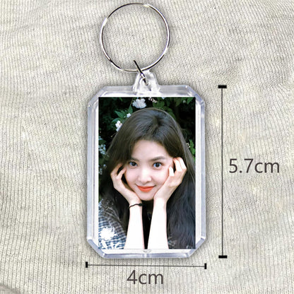 Celebrity Acrylic Keychain Pendant