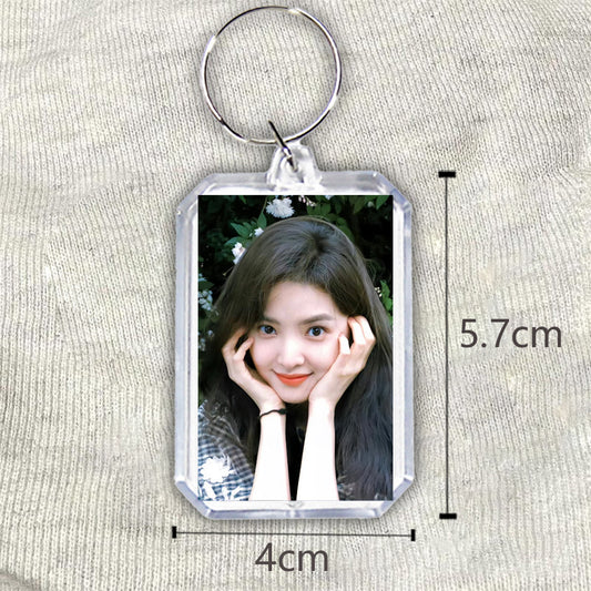 Celebrity Acrylic Keychain Pendant