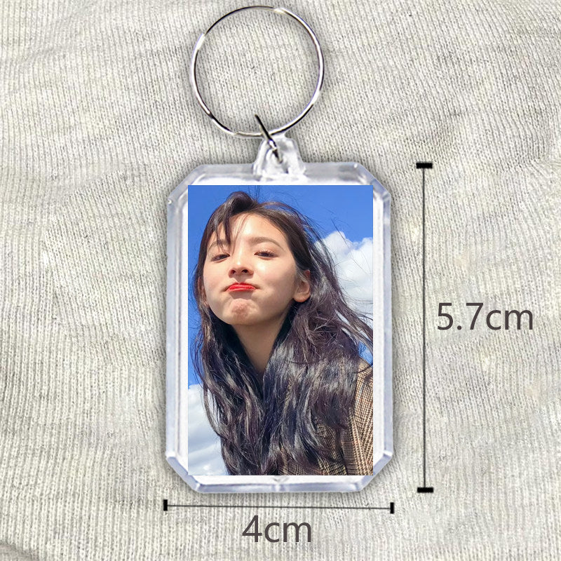 Celebrity Acrylic Keychain Pendant