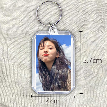 Celebrity Acrylic Keychain Pendant