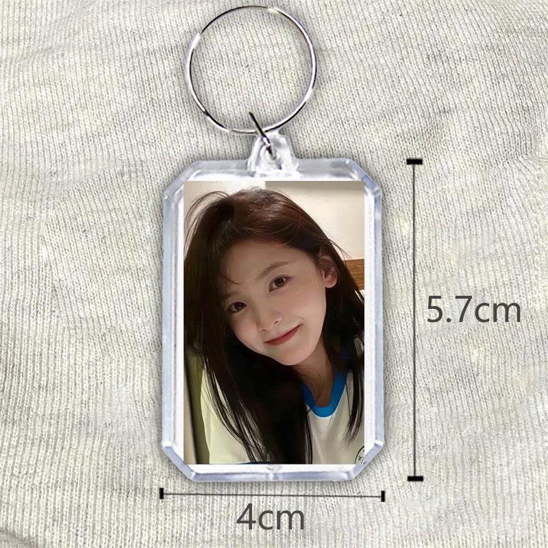 Celebrity Acrylic Keychain Pendant