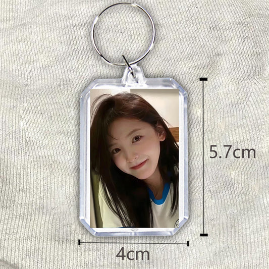 Celebrity Acrylic Keychain Pendant
