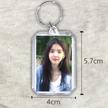 Celebrity Acrylic Keychain Pendant