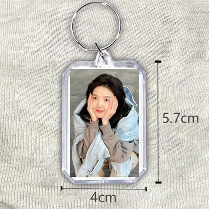 Celebrity Acrylic Keychain Pendant