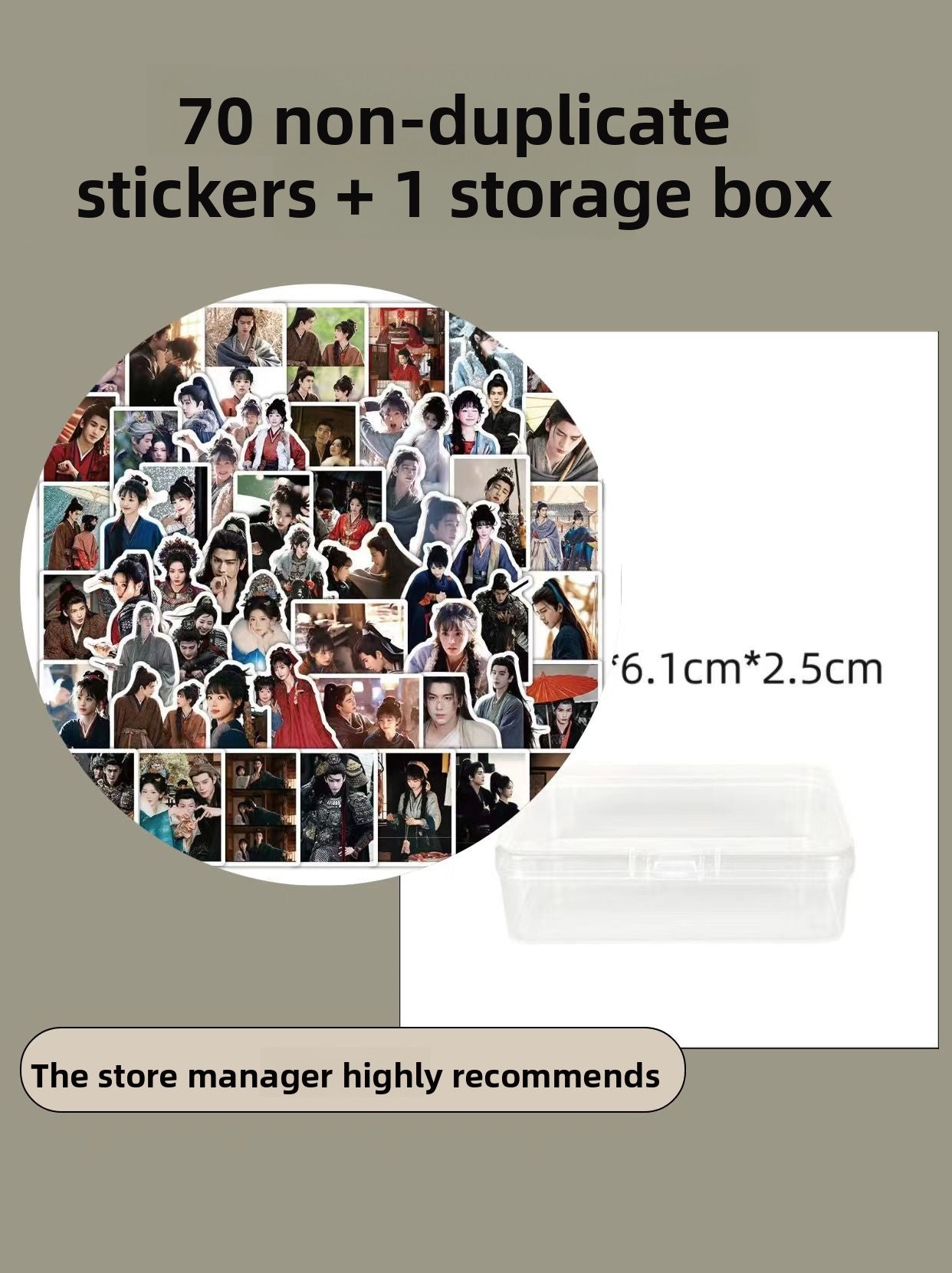Celebrity Design Stickers for Journal and Desktop