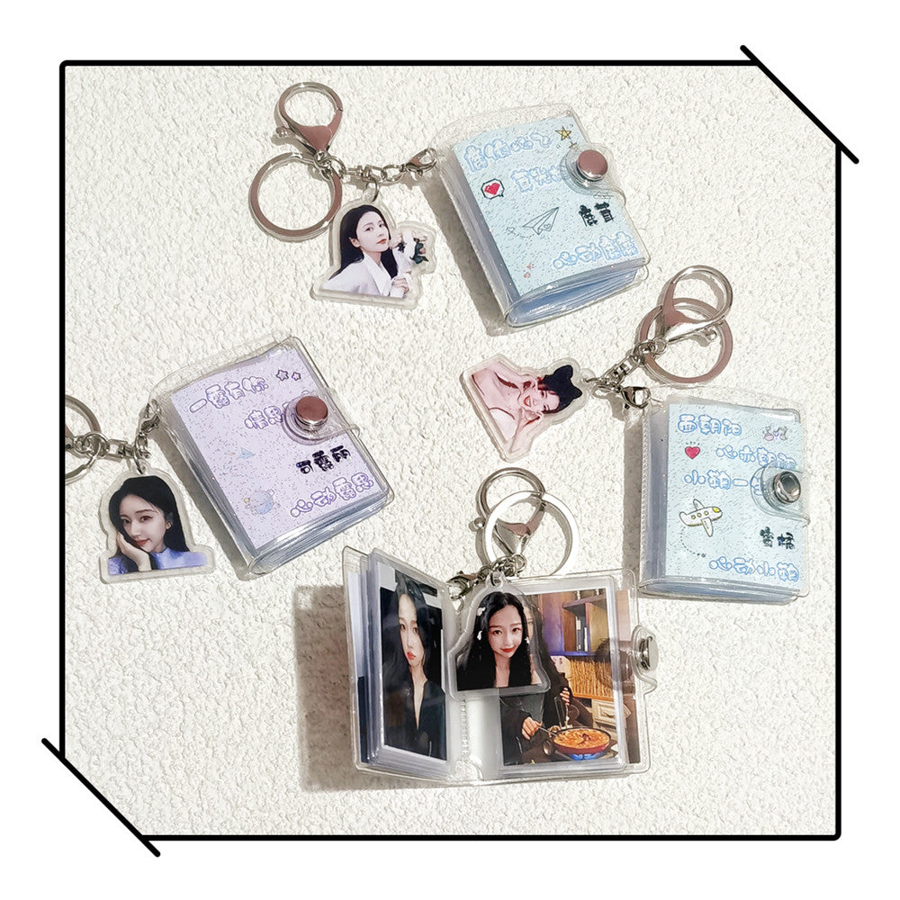 Celebrity Photo Album Keychain