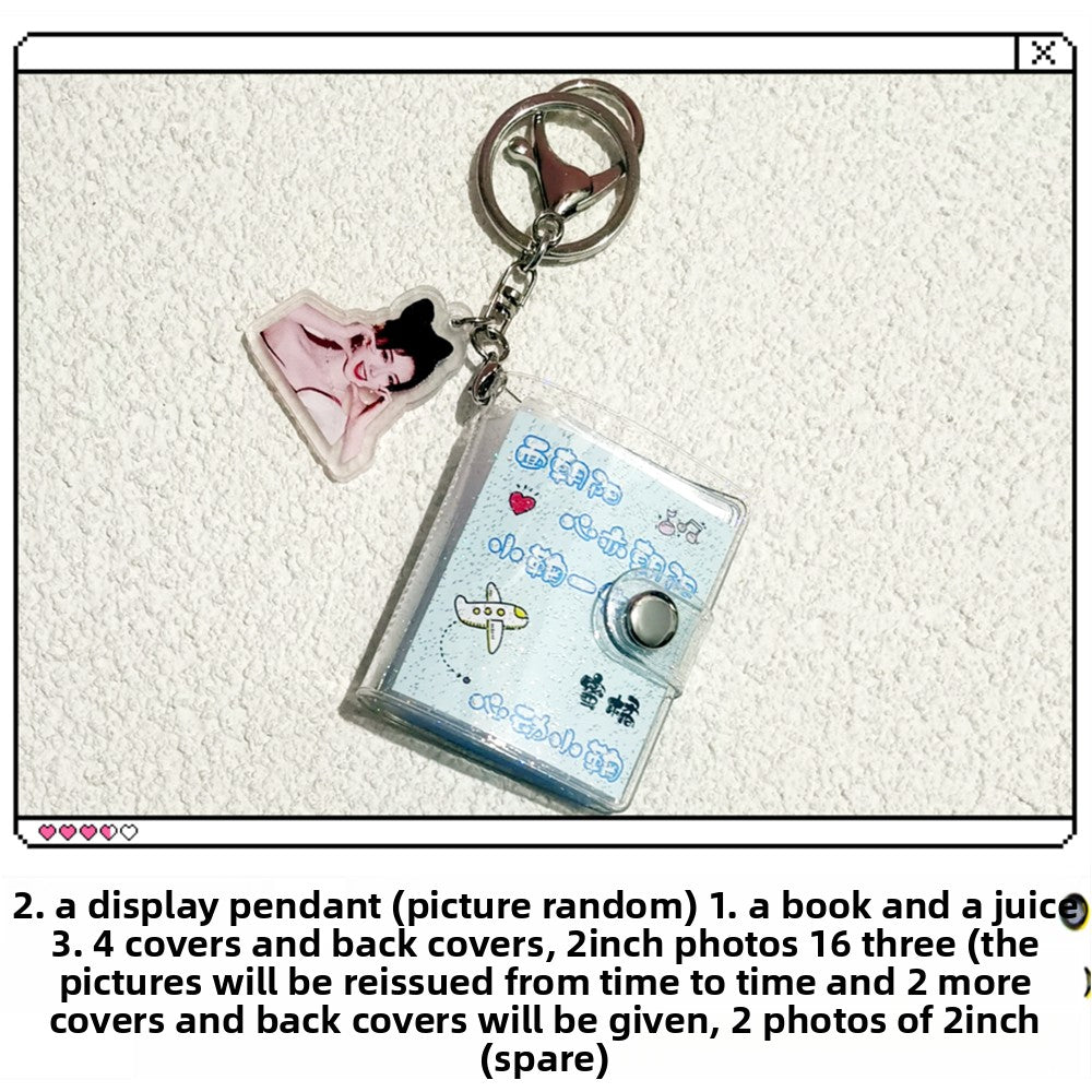 Celebrity Photo Album Keychain