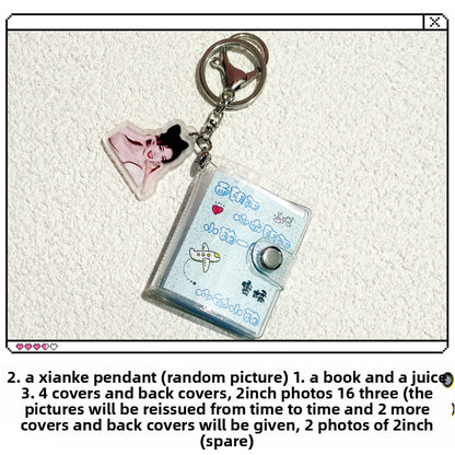 Celebrity Photo Album Keychain