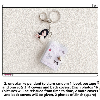 Celebrity Photo Album Keychain