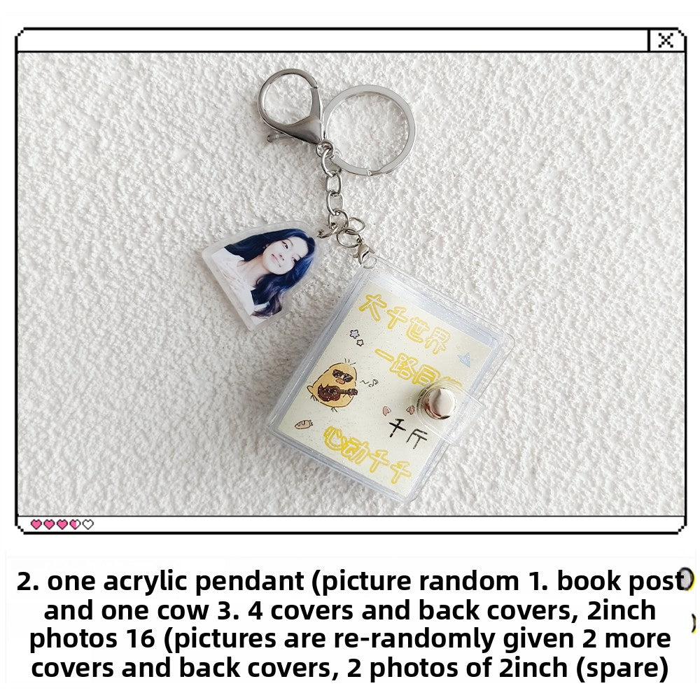 Celebrity Photo Album Keychain