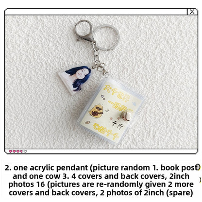 Celebrity Photo Album Keychain