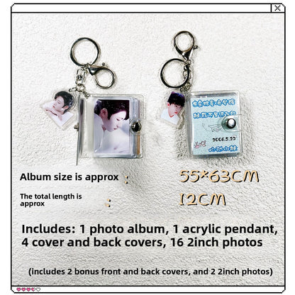 Celebrity Photo Album Keychain