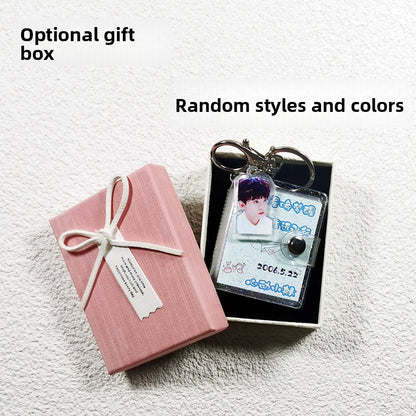 Celebrity Photo Album Keychain