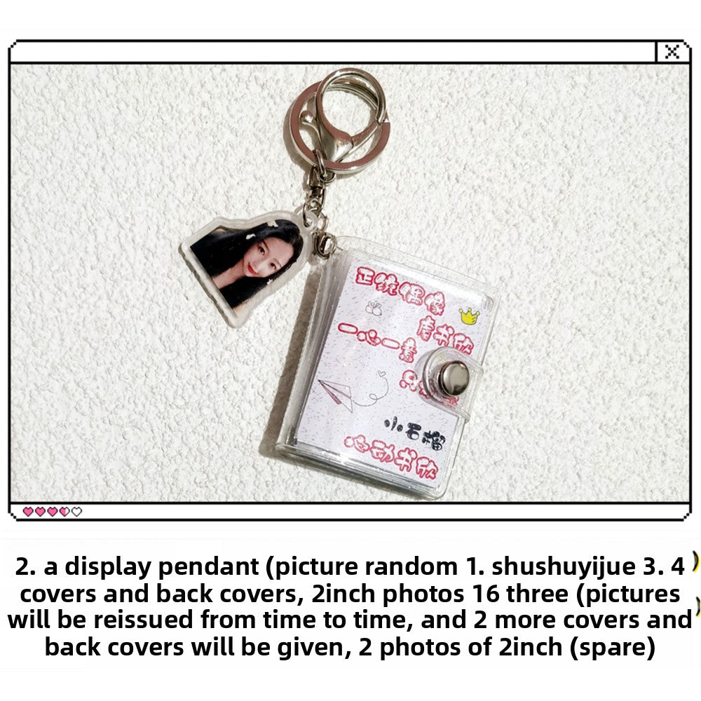 Celebrity Photo Album Keychain