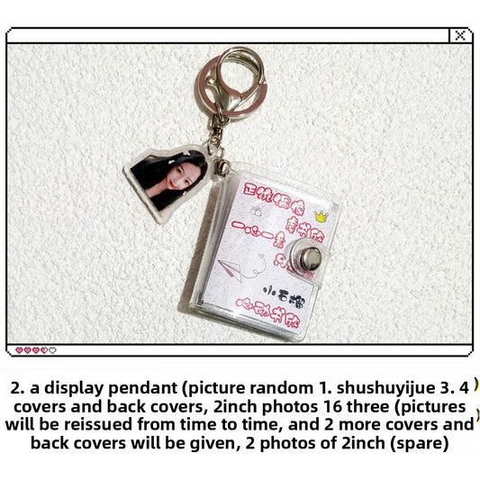 Celebrity Photo Album Keychain