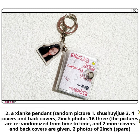 Celebrity Photo Album Keychain