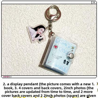 Celebrity Photo Album Keychain