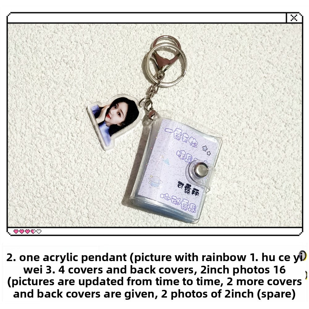 Celebrity Photo Album Keychain