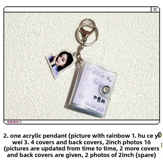 Celebrity Photo Album Keychain