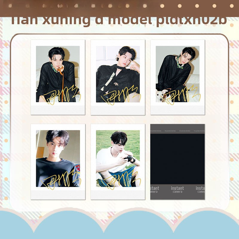 Celebrity Signed Polaroid Photos
