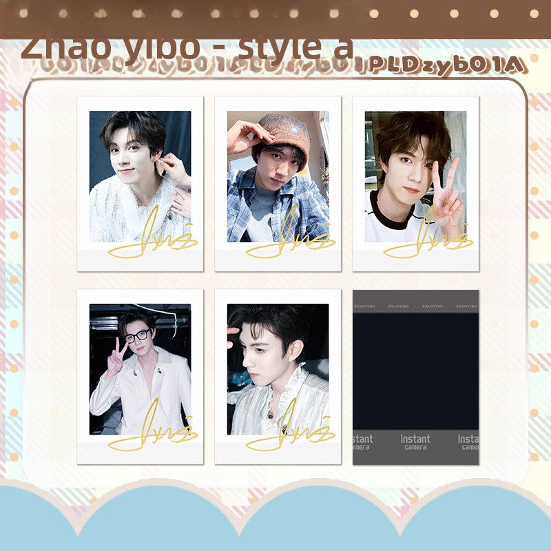Celebrity Signed Polaroid Photos