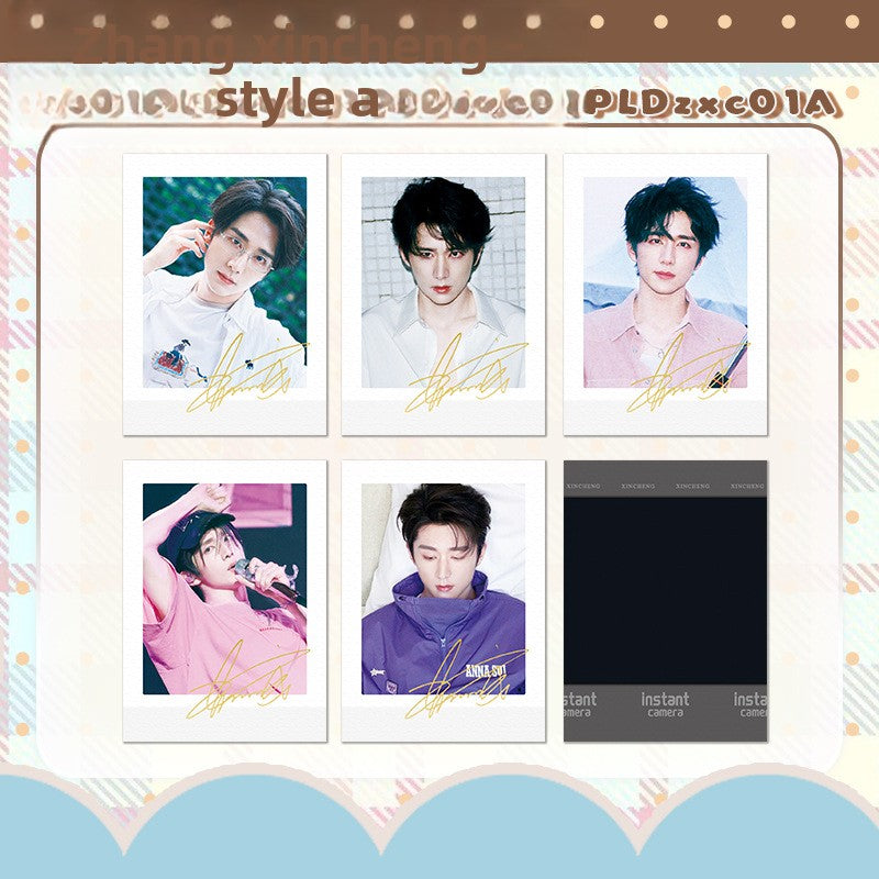 Celebrity Signed Polaroid Photos