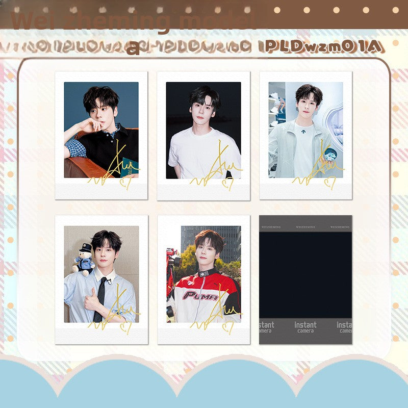 Celebrity Signed Polaroid Photos