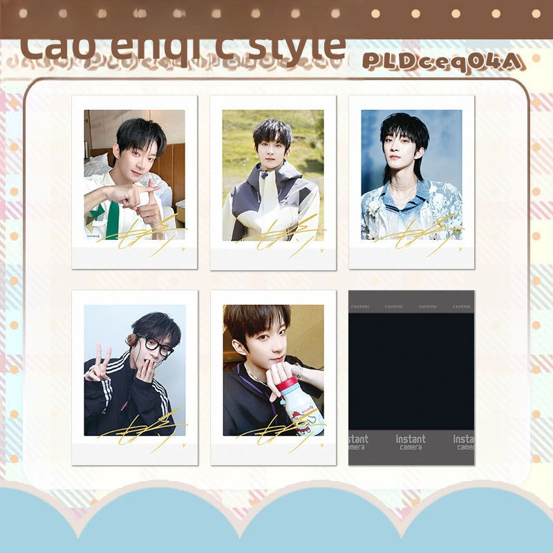 Celebrity Signed Polaroid Photos