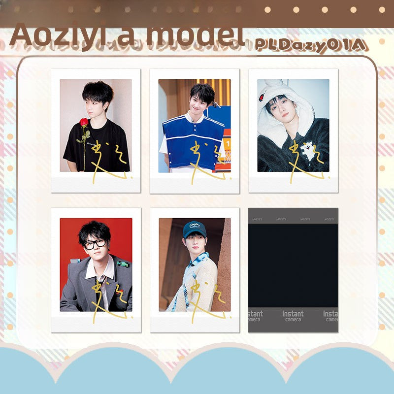 Celebrity Signed Polaroid Photos