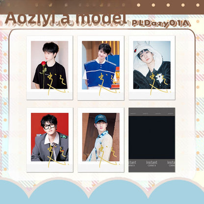 Celebrity Signed Polaroid Photos