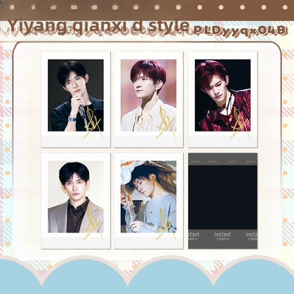 Celebrity Signed Polaroid Photos