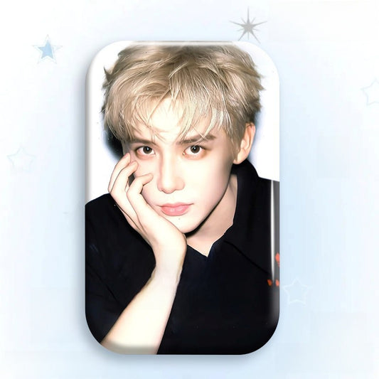 Celebrity Theme Laser Cut Tinplate Badge