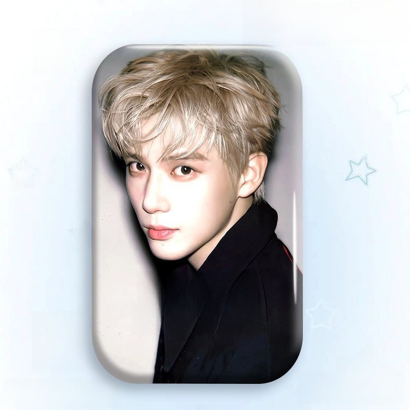 Celebrity Theme Laser Cut Tinplate Badge