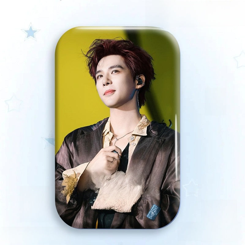 Celebrity Theme Laser Cut Tinplate Badge