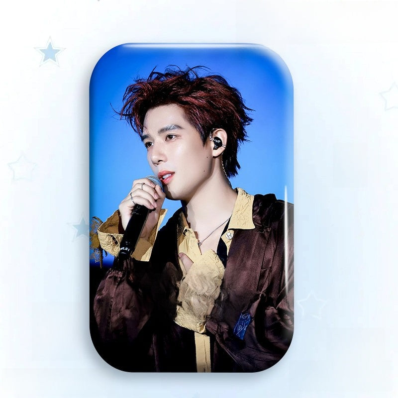 Celebrity Theme Laser Cut Tinplate Badge