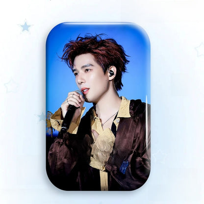 Celebrity Theme Laser Cut Tinplate Badge